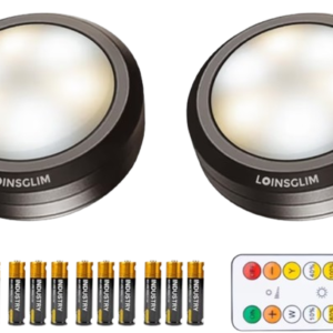 Puck Lights With Remote Control