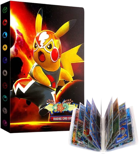 4 Pocket Card Binder For Pokemon
