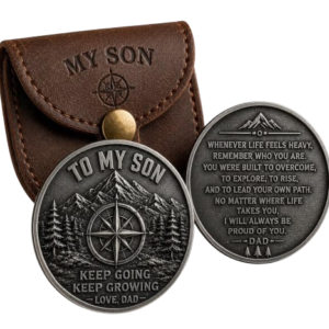 To My Son Challenge Coin