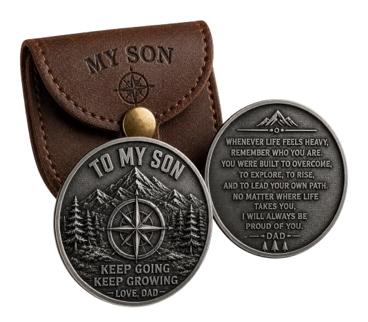 To My Son Challenge Coin